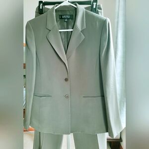 Kasper Olive Green 3 Piece Suit